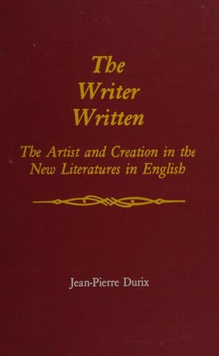 Tapa de The writer written