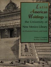 Tapa de Latin American holdings in the University of New Mexico Library