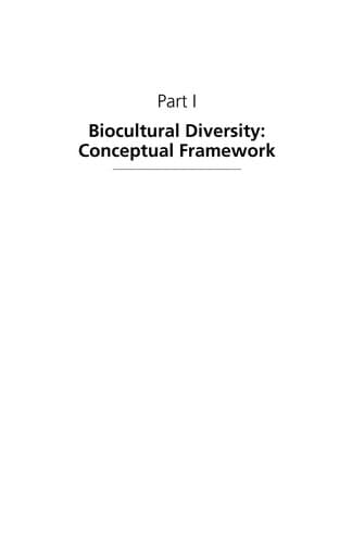 Tapa de Biocultural diversity conservation