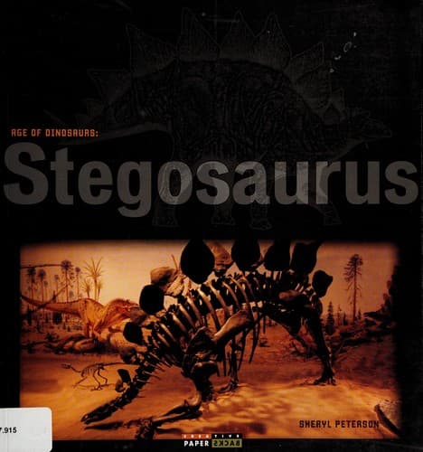 Tapa de Stegosaurus