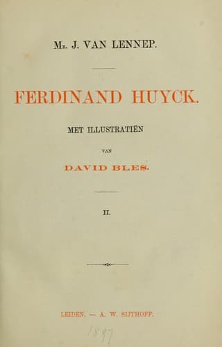 Tapa de Ferdinand Huyck