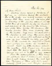 Tapa de [Letter to] My Dear Friends