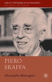 Tapa de Piero Sraffa