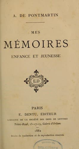 Tapa de Mes mémoires