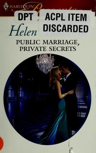Tapa de Public Marriage, Private Secrets