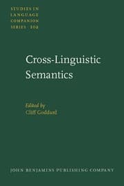 Tapa de Cross-linguistic semantics