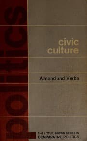 Tapa de The civic culture