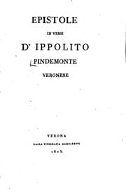 Tapa de Epistole in versi