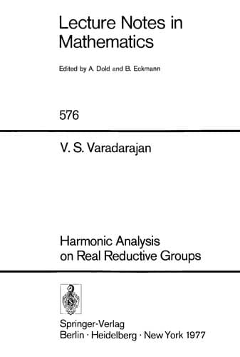 Tapa de Harmonic analysis on real reductive groups