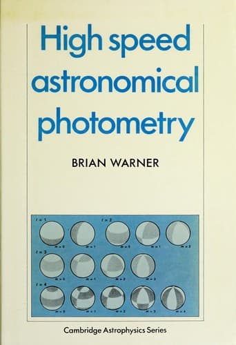 Tapa de High speed astronomical photometry