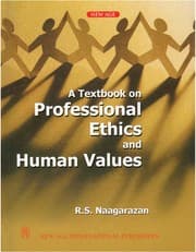 Tapa de Textbook on professional ethics and human values