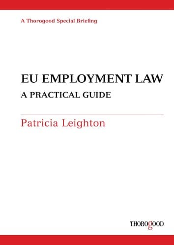 Tapa de EU employment law