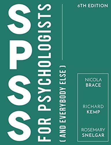 Tapa de SPSS for Psychologists