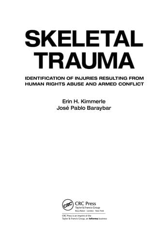 Tapa de Skeletal trauma