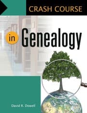 Tapa de Crash course in genealogy