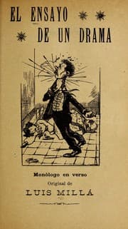 Tapa de El ensayo de un drama
