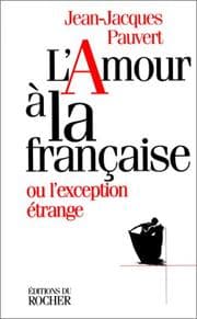 Tapa de L' amour à la française, ou, l'exception étrange