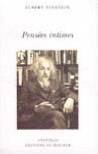 Tapa de Pensées intimes