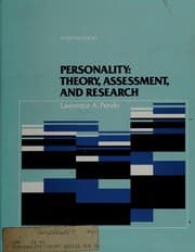 Tapa de Pervin Personality - Theory Assessment and Research