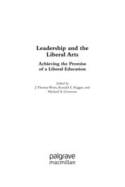 Tapa de Leadership and the liberal arts