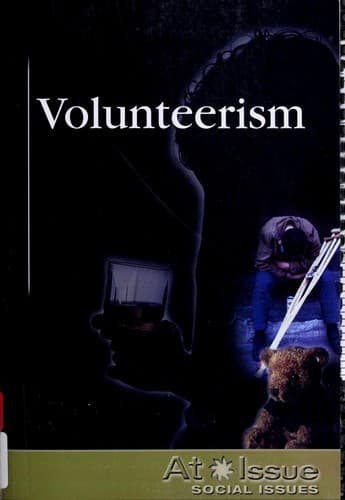 Tapa de Volunteerism (At Issue Series)