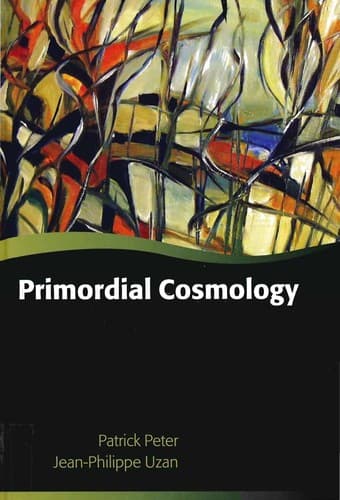 Tapa de Primordial cosmology