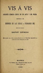 Tapa de Vis a vis