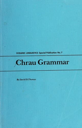 Tapa de Chrau grammar