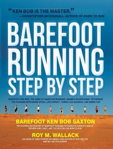 Tapa de Barefoot running step by step