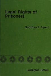 Tapa de Legal rights of prisoners