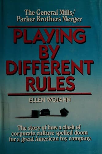 Tapa de Playing by different rules