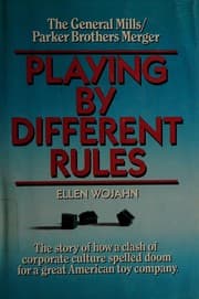 Tapa de Playing by different rules