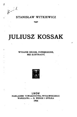 Tapa de Juliusz Kossak