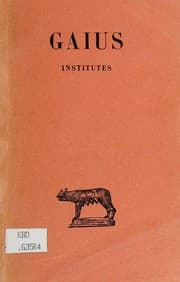 Tapa de Institutes