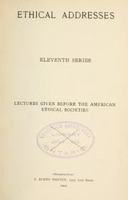 Tapa de Ethical addresses