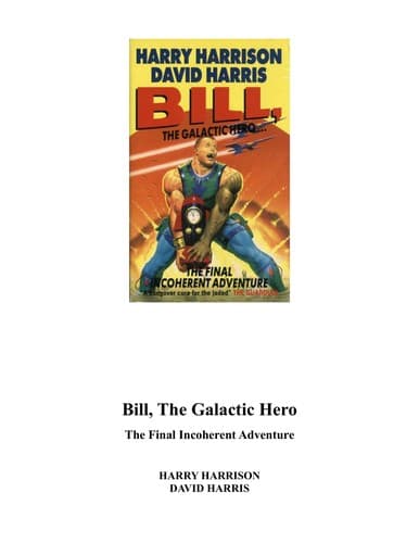 Tapa de Bill, the Galactic Hero