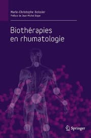 Tapa de Biothèrapies en rhumatologie