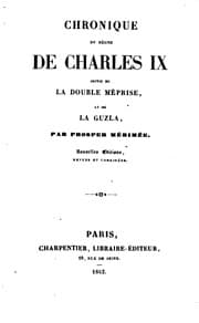 Tapa de Chronique du règne de Charles IX