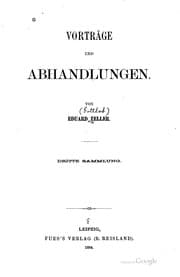 Tapa de Vorträge und Abhandlungen: 2 und 3 Sammlung