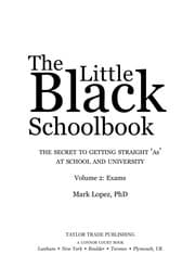 Tapa de The Little Black Schoolbook, Exams
