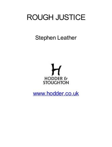 Tapa de Rough justice: Dan Shepherd bk.7.