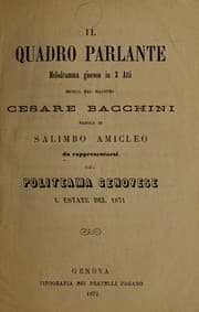 Tapa de Il quadro parlante