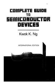 Tapa de Complete guide to semiconductor devices
