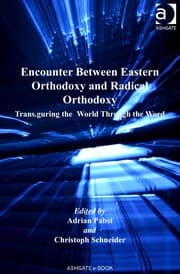 Tapa de Encounter between eastern orthodoxy and radical orthodoxy