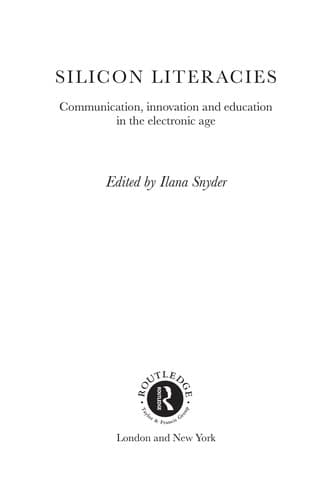 Tapa de Silicon literacies