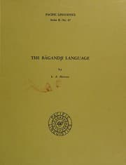Tapa de The Bāgandji language