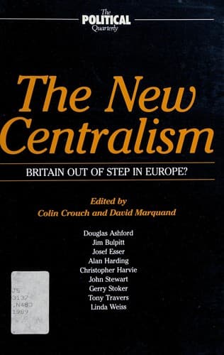 Tapa de The New centralism