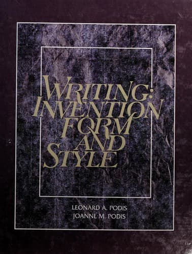 Tapa de Writing