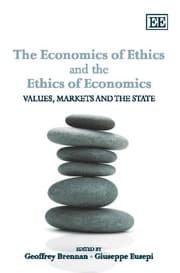 Tapa de The economics of ethics and the ethics of economics