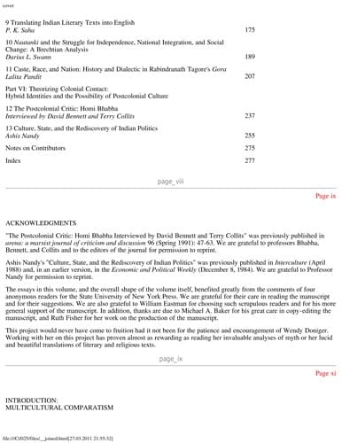 Tapa de Literary India